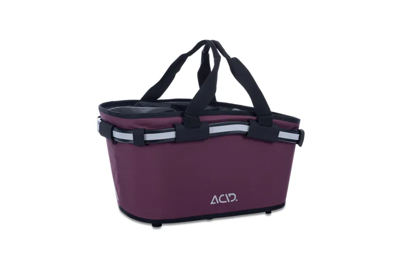 Cube / Acid City 20L RILink Rear Carrier Basket in Purple-1